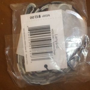 NWT adorable Vera Bradley Scottie Dogs lanyard